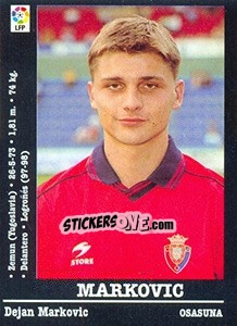 Sticker Markovic - Liga Spagnola 2000-2001 n. 321 - Panini