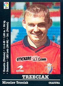 Sticker Treziak - Liga Spagnola 2000-2001 n. 322 - Panini
