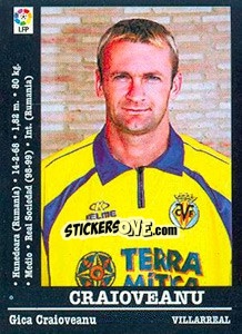 Sticker Craioveanu - Liga Spagnola 2000-2001 n. 337 - Panini