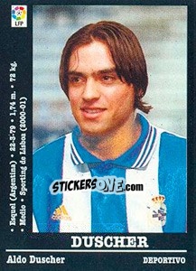 Sticker Duscher (Deportivo) - Liga Spagnola 2000-2001 - Panini