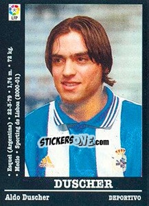 Sticker Duscher (Deportivo) - Liga Spagnola 2000-2001 n. UF2 - Panini