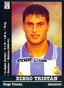 Sticker Diego Tristan (Deportivo) - Liga Spagnola 2000-2001 n. UF3 - Panini