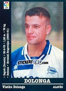 Figurina Dolonga (Alaves) - Liga Spagnola 2000-2001 - Panini