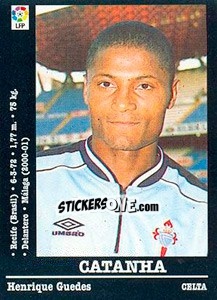 Sticker Catanha (Celta) - Liga Spagnola 2000-2001 n. UF26 - Panini