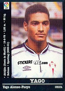 Sticker Yago (Celta) - Liga Spagnola 2000-2001 n. UF28 - Panini