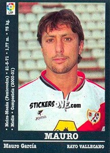 Figurina Mauro (Rayo) - Liga Spagnola 2000-2001 - Panini