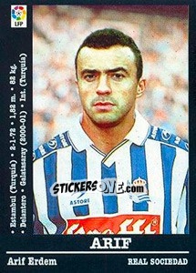 Figurina Arif (R. Sociedad) - Liga Spagnola 2000-2001 - Panini