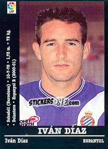 Sticker Ivan Díaz (Espanyol) - Liga Spagnola 2000-2001 n. UF56 - Panini