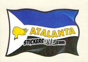 Sticker Atalanta (Bandiera) - Supercalcio 1985-1986 - Panini