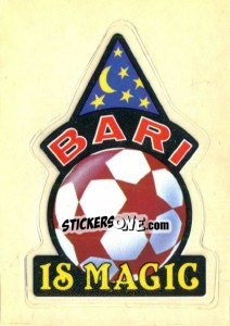 Sticker Bari (Slogan) - Supercalcio 1985-1986 - Panini
