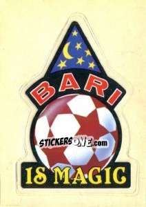 Sticker Bari (Slogan) - Supercalcio 1985-1986 n. 6 - Panini