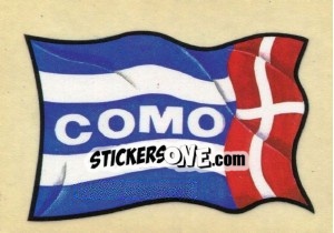 Sticker Como (Bandiera) - Supercalcio 1985-1986 n. 7 - Panini