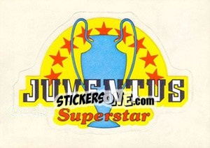 Cromo Juventus (Slogan) - Supercalcio 1985-1986 - Panini