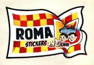 Sticker Roma (Bandiera) - Supercalcio 1985-1986 n. 23 - Panini