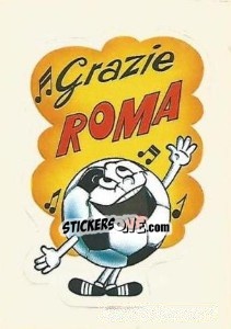 Sticker Roma (Slogan) - Supercalcio 1985-1986 - Panini