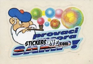 Sticker Sampdoria (Slogan) - Supercalcio 1985-1986 n. 26 - Panini