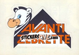 Sticker Udinese (Slogan) - Supercalcio 1985-1986 n. 30 - Panini