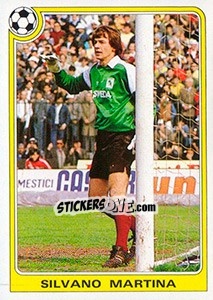 Sticker Silvano Martina - Supercalcio 1985-1986 - Panini