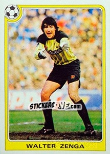 Sticker Walter Zenga - Supercalcio 1985-1986 - Panini