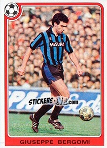 Sticker Giuseppe Bergomi - Supercalcio 1985-1986 n. 46 - Panini
