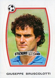 Cromo Giuseppe Bruscolotti - Supercalcio 1985-1986 - Panini