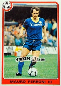 Sticker Mauro Ferroni (II) - Supercalcio 1985-1986 n. 52 - Panini