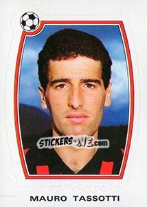 Sticker Mauro Tassotti - Supercalcio 1985-1986 n. 56 - Panini