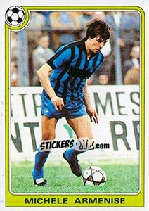 Figurina Michele Armenise - Supercalcio 1985-1986 n. 59 - Panini