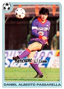 Cromo Daniel Alberto Passarella - Supercalcio 1985-1986 - Panini