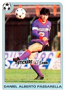 Figurina Daniel Alberto Passarella - Supercalcio 1985-1986 - Panini