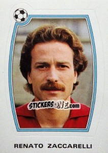 Sticker Renato Zaccarelli - Supercalcio 1985-1986 - Panini