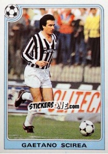Sticker Gaetano Scirea - Supercalcio 1985-1986 n. 82 - Panini