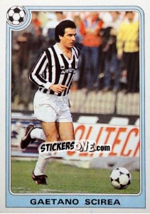 Sticker Gaetano Scirea - Supercalcio 1985-1986 - Panini