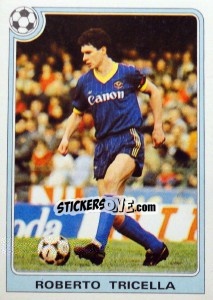 Sticker Roberto Tricella - Supercalcio 1985-1986 n. 83 - Panini