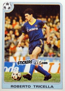 Sticker Roberto Tricella - Supercalcio 1985-1986 - Panini