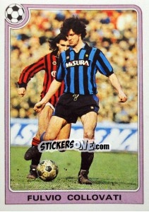 Sticker Fulvio Collovati - Supercalcio 1985-1986 - Panini