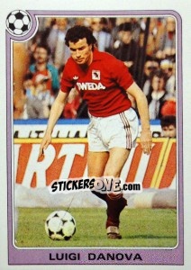 Sticker Luigi Danova - Supercalcio 1985-1986 n. 89 - Panini
