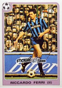 Sticker Riccardo Ferri (II) - Supercalcio 1985-1986 - Panini
