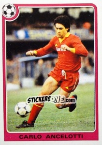 Sticker Carlo Ancelotti - Supercalcio 1985-1986 - Panini