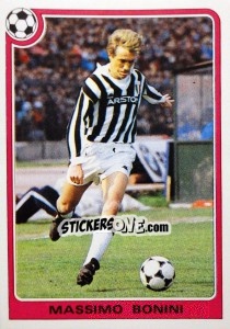 Figurina Massimo Bonini - Supercalcio 1985-1986 - Panini