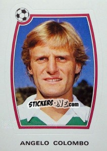Sticker Angelo Colombo - Supercalcio 1985-1986 - Panini