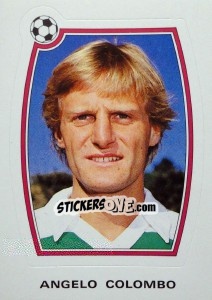 Sticker Angelo Colombo - Supercalcio 1985-1986 n. 102 - Panini
