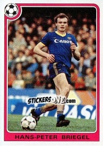 Sticker Hans-Peter Briegel - Supercalcio 1985-1986 n. 103 - Panini