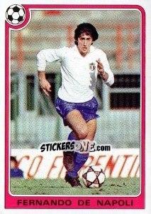 Sticker Fernando De Napoli - Supercalcio 1985-1986 - Panini