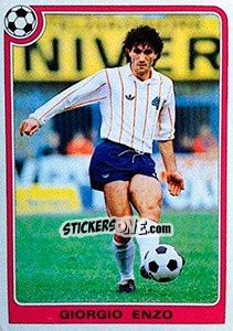 Sticker Giorgio Enzo - Supercalcio 1985-1986 - Panini