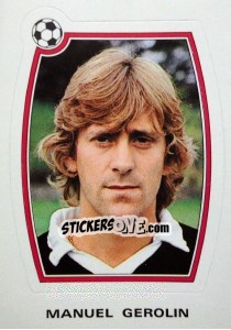 Sticker Manuel Gerolin - Supercalcio 1985-1986 n. 110 - Panini