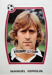 Sticker Manuel Gerolin - Supercalcio 1985-1986 - Panini