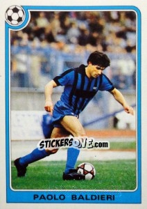 Sticker Paolo Baldieri - Supercalcio 1985-1986 n. 111 - Panini