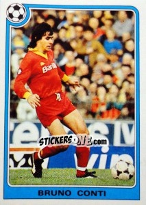 Sticker Bruno Conti - Supercalcio 1985-1986 n. 112 - Panini