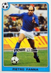 Sticker Pietro Fanna - Supercalcio 1985-1986 - Panini